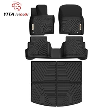 YITAMOTOR Floor Mats & Cargo Mat Liner Set for 2017-2025 Mazda CX-5 TPE Non-Slip