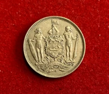 British North Borneo 1940H 5 Cents KM#5 500K Mintage T1001a