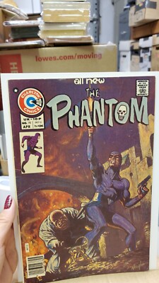 Phantom 70 Charlton  1976 interesting Don Newton art comic book