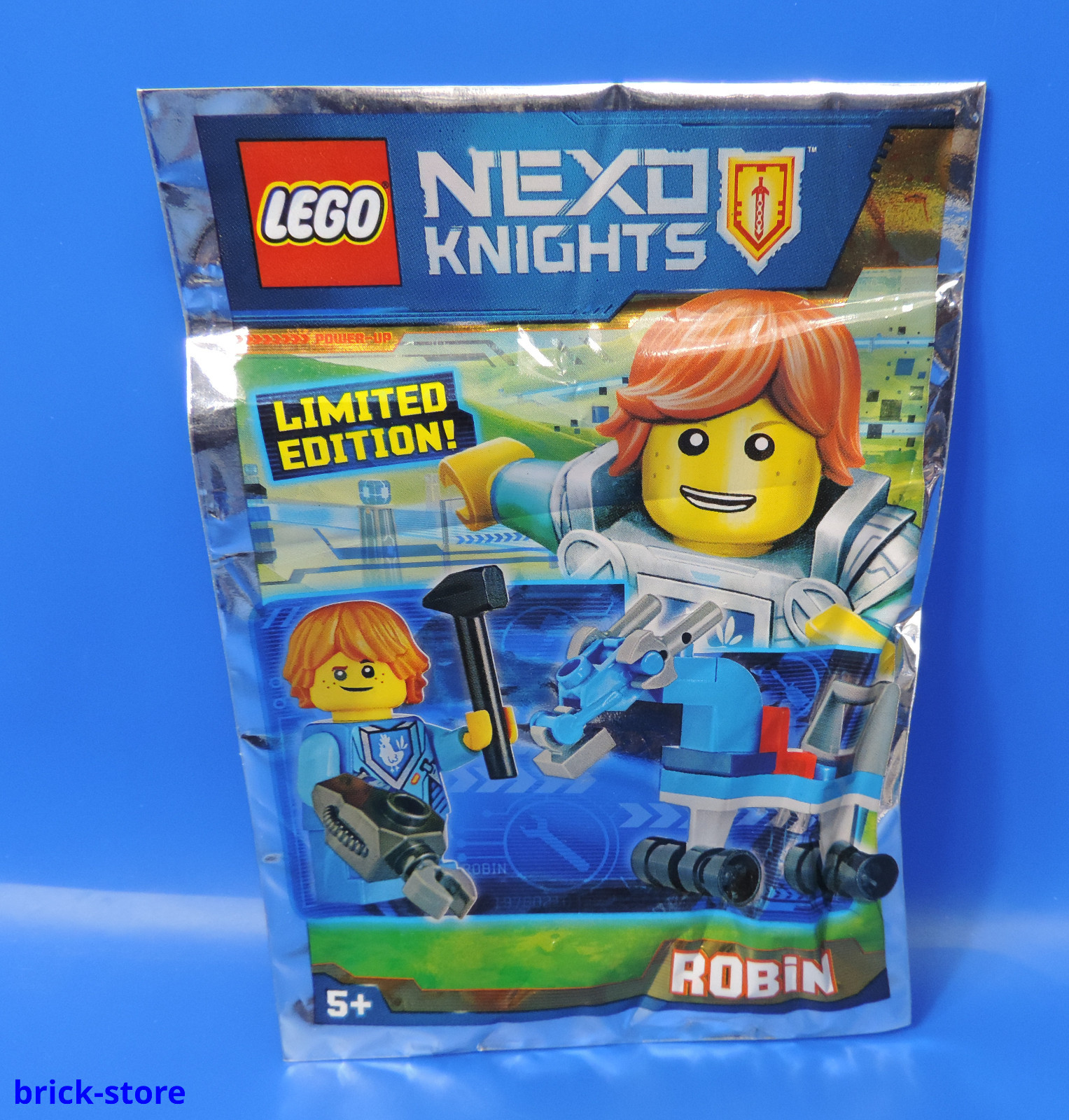 LEGO Nexo Knights 271603 Ограниченная серия / Robin mit coolem Pferd / Полиэтиленовый пакет 