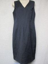 Elie Tahari Women's Linzi Sheath Dress In Black/Blue Size 10     +K-3