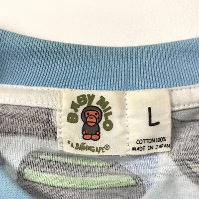 Bape x Kaws Baby Milo Animal Kingdom Rare T-Shirt A Bathing Ape Sz