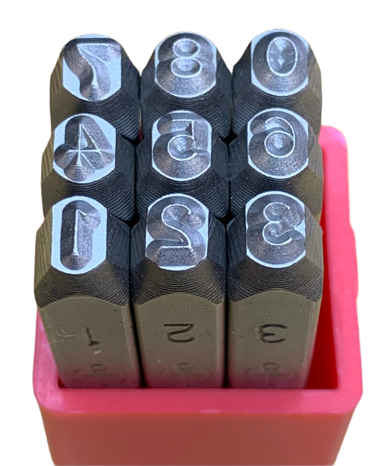3MM NUMBER STAMPS JEWELLERY CRAFT WORK MODEL MAKING JEWELLERY MARKING