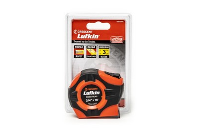 Crescent 3/4'' x 16' Quikread  Power Return Yellow Clad Tape Measure - PQR1316N