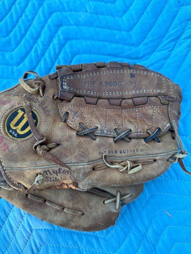 Gant de baseball vintage Wilson The A2000 XLC double