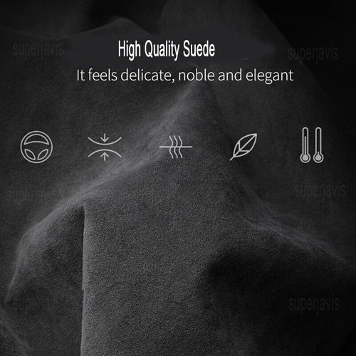 1 Pcs Grey Suede Center Console Armrest Wrap Cover For Tesla Model 3 Highland - Picture 3 of 16