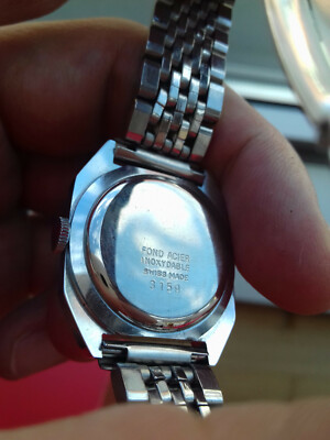 Montre Vintage Savar 3159 Hexagonale - Remontage Manuel - Suisse Années 60 - Neuf Avec étiquettes