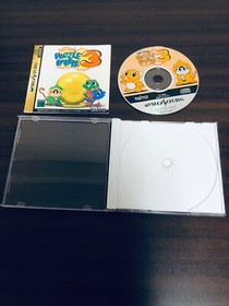 PUZZLE BOBBLE 3 Sega Saturn Taito SS Japan T-1109G TAITO 1997 