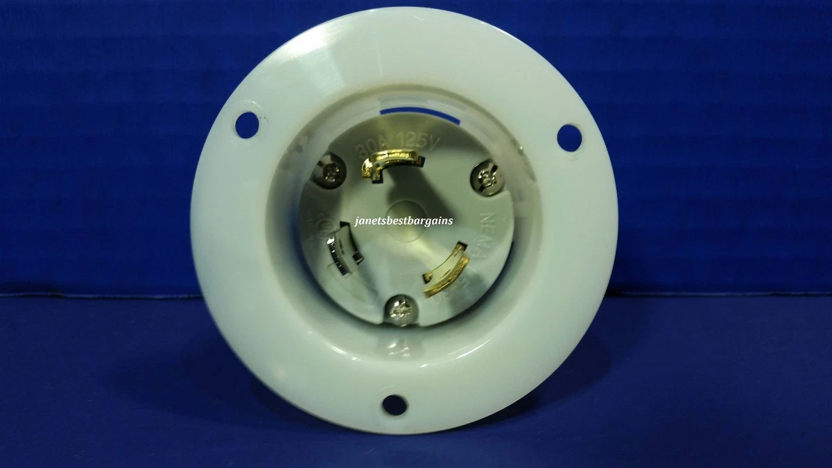 Adaptador De Corriente ANGGREK Nema L5-30P A TT-30R 30 Amperios 125V