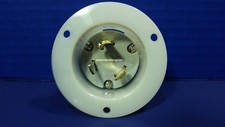 Replacement Flanged Inlet 30 Amp 125 Volt Male Twist Lock 3 Wire Nema L5-30P
