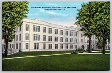 Postcard Chemistry Building Univeristy of Arkansas Fayetteville Arkansas