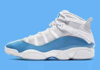 Nike Air Jordan 6 Rings Shoes UNC 'University Blue' CW7037-100