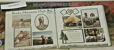 Creative Memories Scrapbooking Done w/One Travel paper, sticker shapes