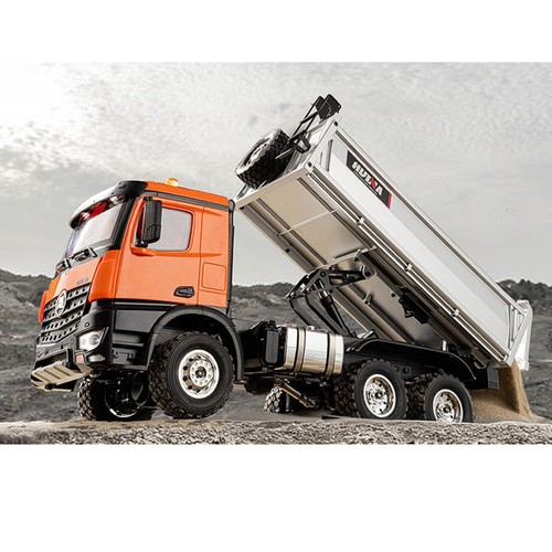 HUINA 1598 2.4G 1/14 Dump 6×6 Engineering Transport Vehicle Tipper Battery Toys - Picture 6 of 16