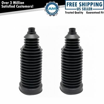 Front Steering Rack Pinion Boot Bellow LH RH Kit Pair for Ram 1500 New
