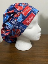 UNITED STATES ON SURGICAL NURSES SCRUB HAT, BOUFFANT,CHEMO,SURGERY TECH