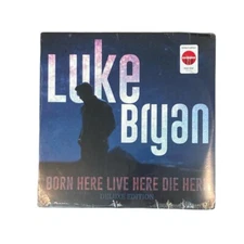 Luke Bryan - Born Here Live Here Die Here 12" 2 LP Blue Vinyl Record NEW SEALED 