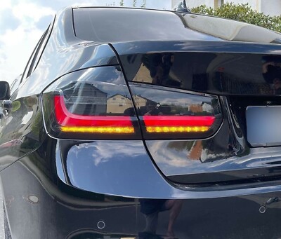 LED Rückleuchten schwarz für BMW F30 Limousine Bj 11-18 Heckleuchten Laufblinker