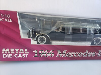 1966 Mercedes-Benz 600 ミニカー 1/18 1966 Mercedes-Benz 600 Pullman Diecast Model Car | Sunstar