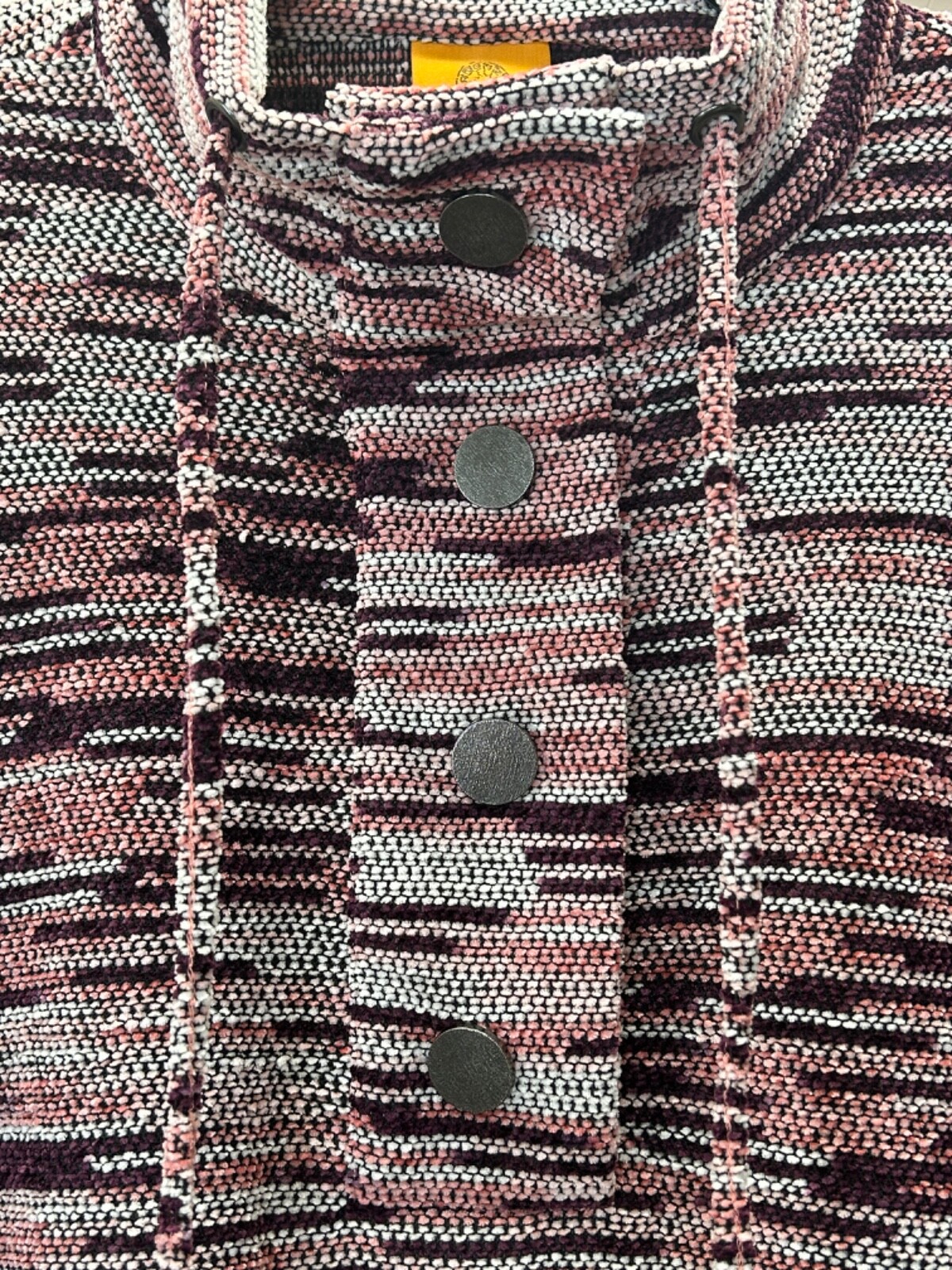 Ruby Rd. Button Snap Cowlneck Pullover Sweater Pu… - image 5