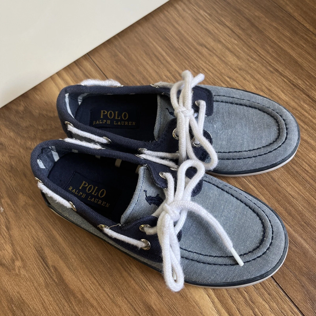 boys polo Ralph lauren shoes size uk 11.5