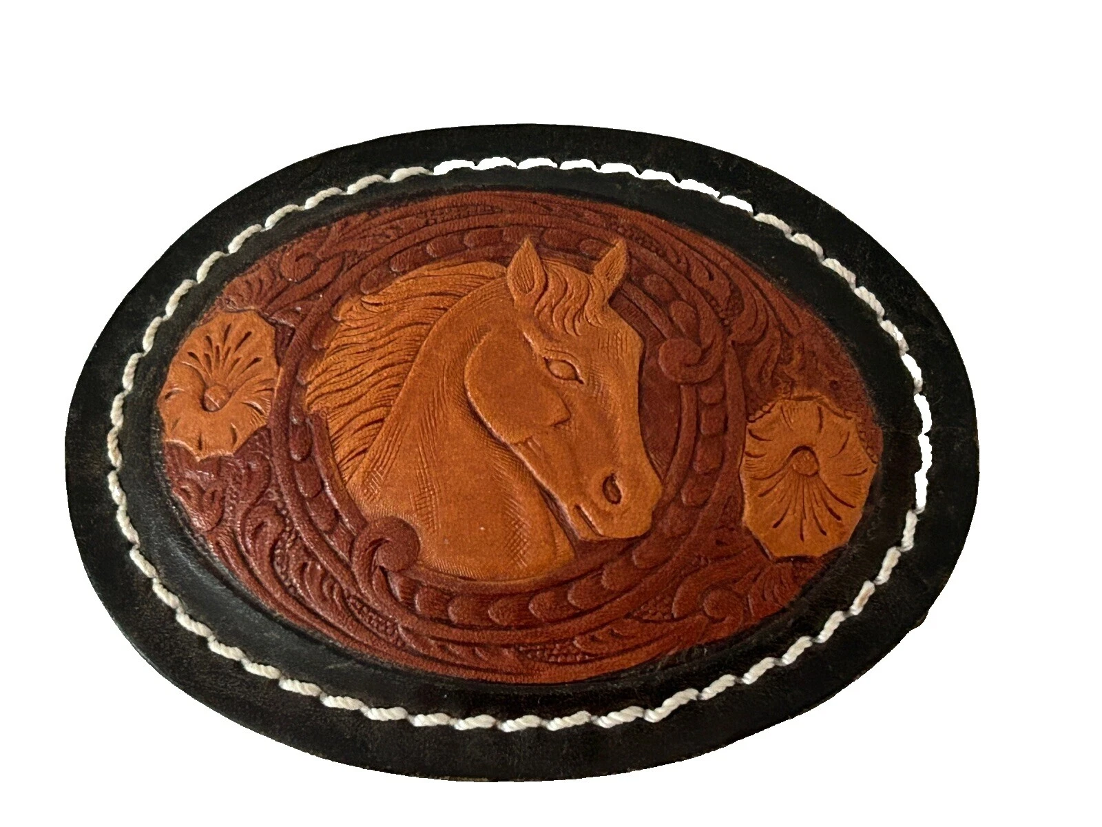 Animal de madera Hebillas Vintage