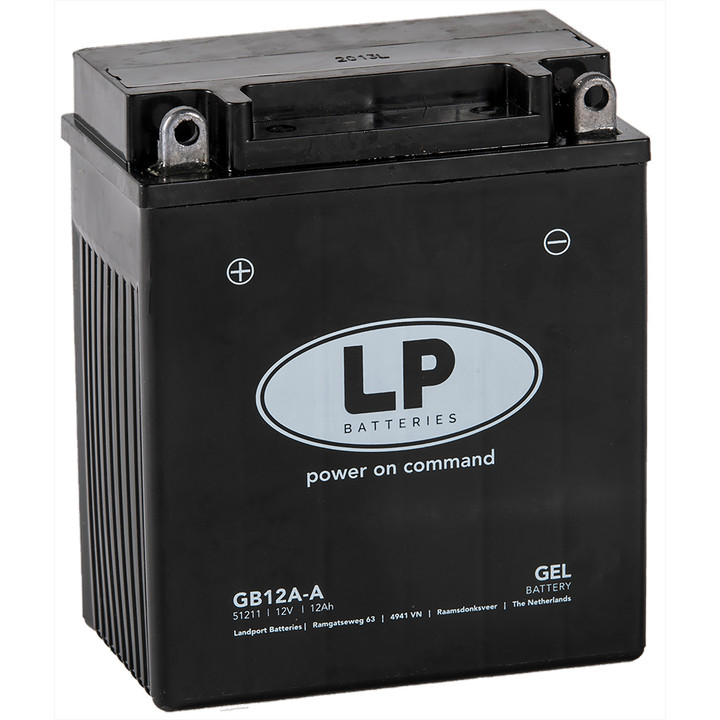 Batterie Gel YB12A-A anti-fuite pour restaurer la HONDA VT 500 C