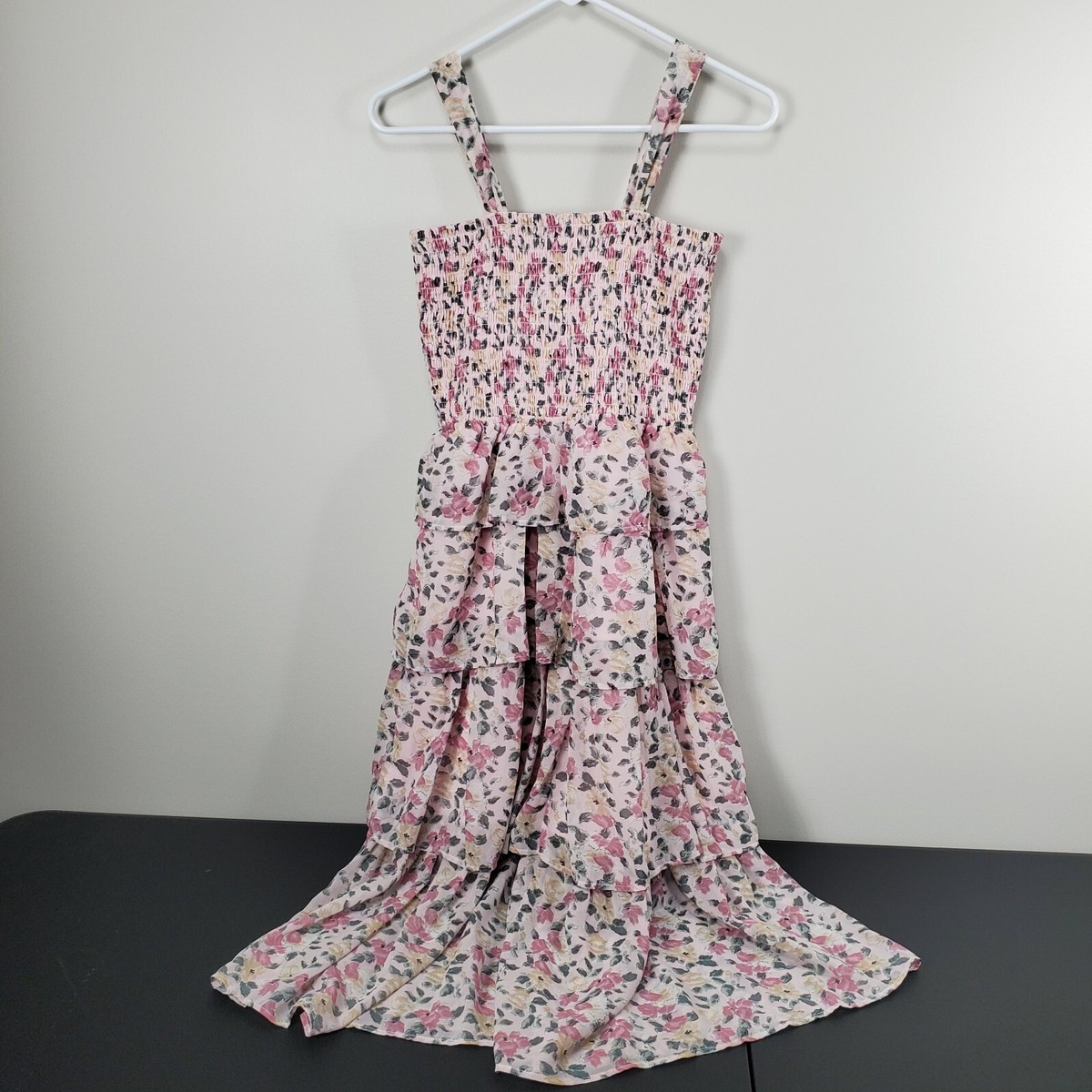 ヌキテパ　Dia Check Print Tiered Dress サイズM Dia Check Print Tiered Dress | Pasand by ne Quittez pas