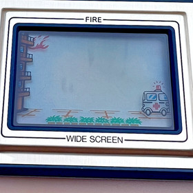 RARE Vintage 1981 Nintendo Game & Watch Fire FR-27 Wide Screen Near Mint MIJ