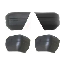 Bumper Face Bar Ends Extensions Set of 4 Front & Rear Driver Passenger Side