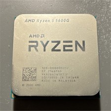 AMD Ryzen 5 5600G Processor (4.4 GHz, 6 Cores, Socket AM4) Tray