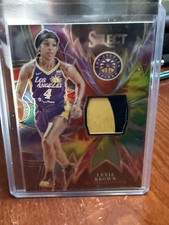 LEXIE BROWN 2024 Panini WNBA Select #31 Tie Dye 2-Color Patch Relic MEM 23/25