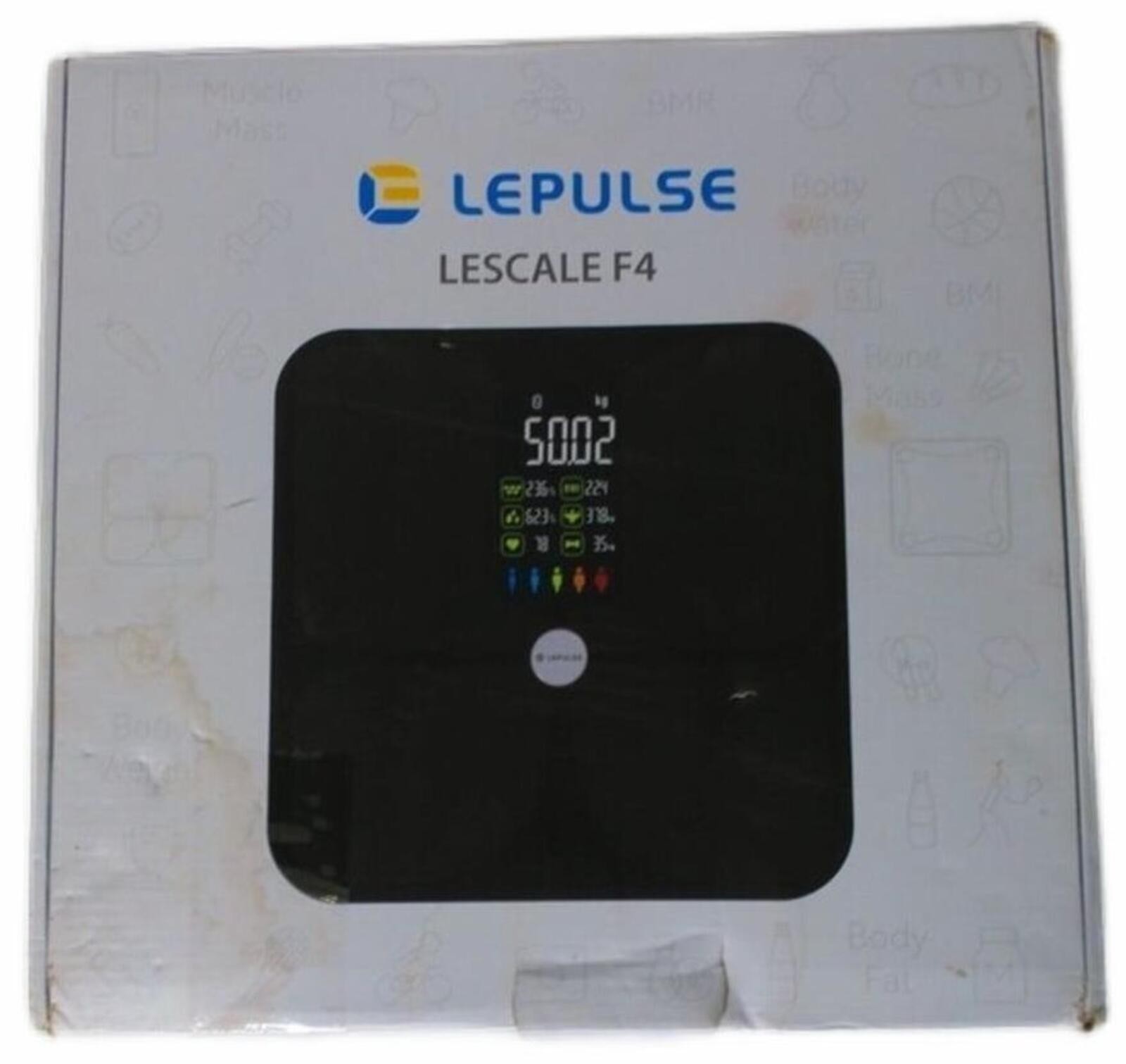 Lepulse Lescale F4 Smart Body Composition Scale image 2
