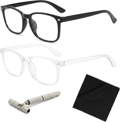 Generisch Pack of 2 anti-blue light glasses with blue light filter, eye