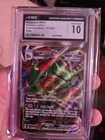 Rayquaza VMAX 111/203 SWSH07: Evolving Skies Holo CGC 10