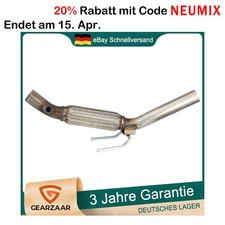 REPARATURROHR KATALYSATOR KAT FÜR SEAT Mii SKODA CITIGO VW UP LOAD UP Ghaggylbdm