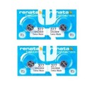 BLISTER DE 4 PILE RENATA 377 SR626SW -