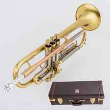 Professional Trumpet LR 37 Bb Flat Brass Gold-painted Exquisite Brass Instrument