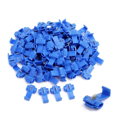 #ad MUYI 100Pcs Quick Splice Electrical Tap IDC 18 16 AWG Solderless Wire Connect... $12.59