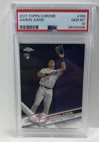 2017 Topps Chrome - Aaron Judge #169 (RC) PSA 10