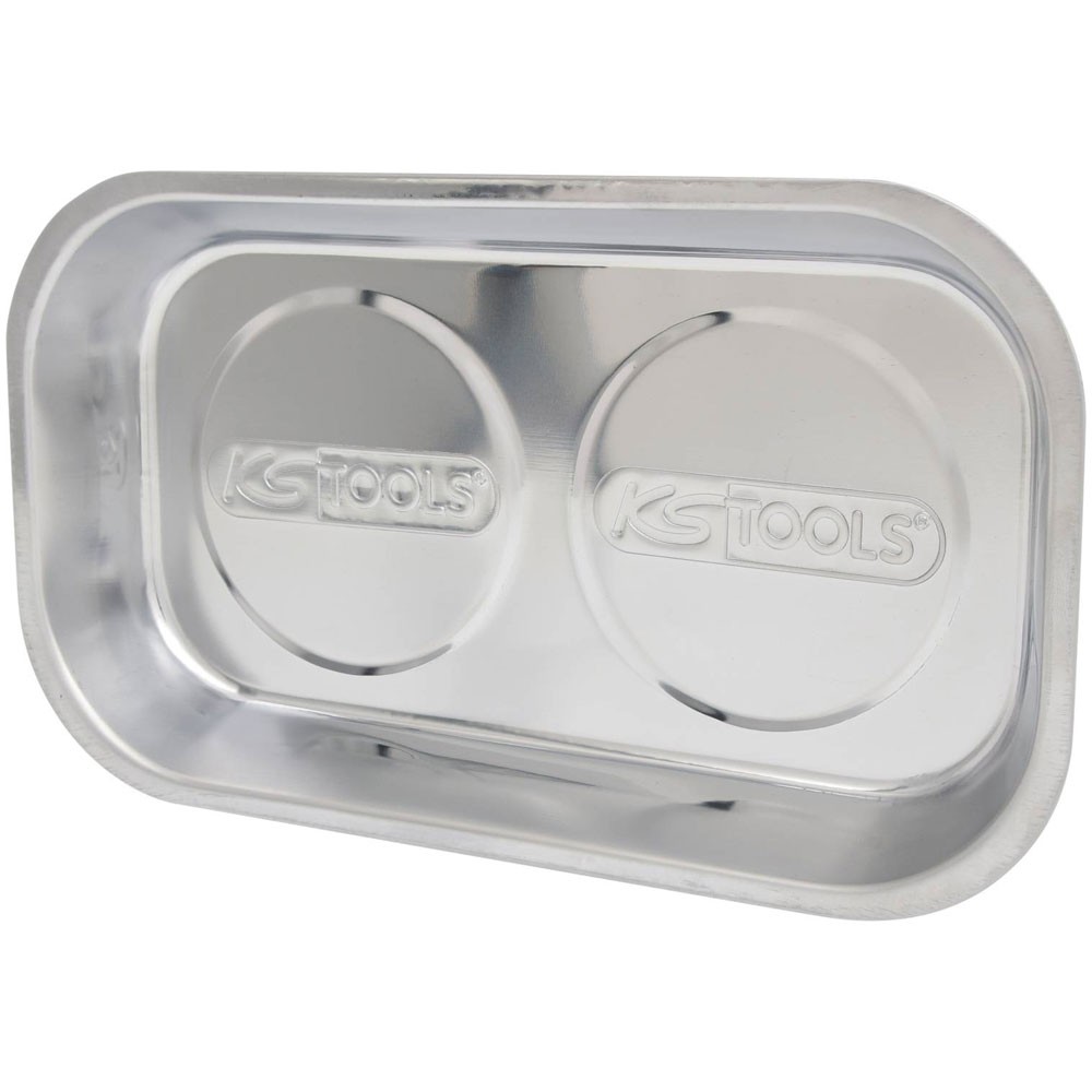 KS Tools Stainless Steel Magnetic Tray, 140X240mm