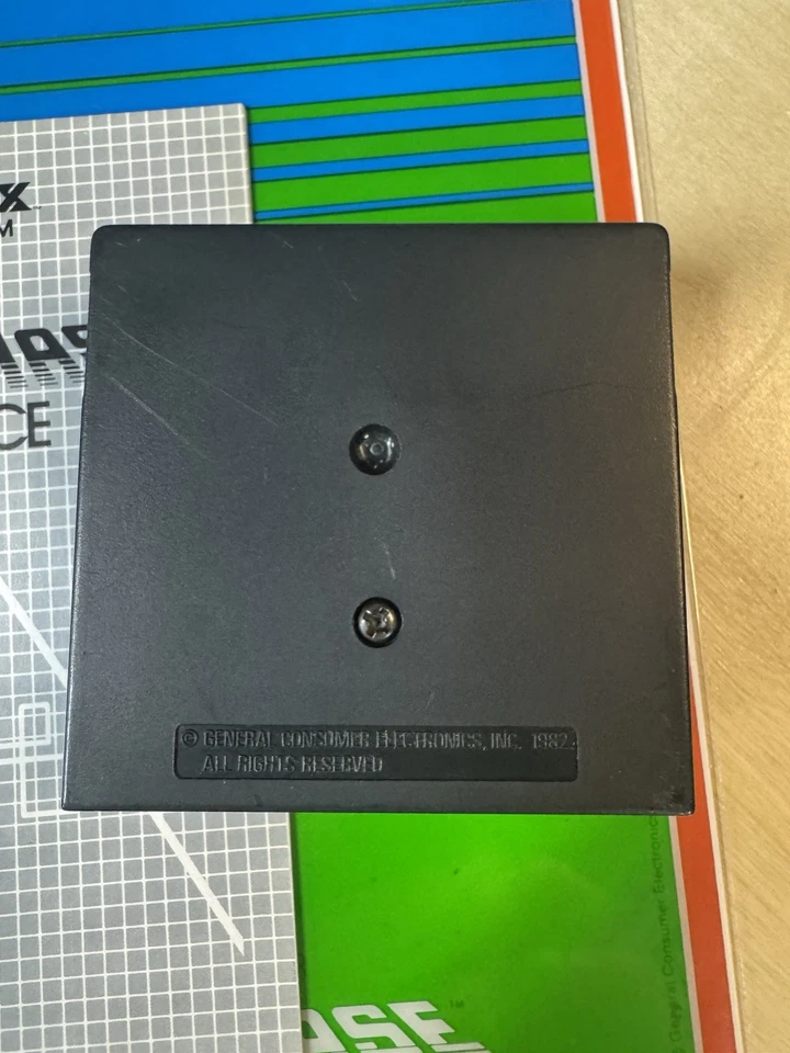 Hyperchase Auto Race (Vectrex, 1982) Hyper Chase Cartridge - Manual - Overlay - Image 3 of 3