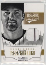 2012 Panini National Treasures Treasure Materials 80/99 Paul Konerko #20 k4s