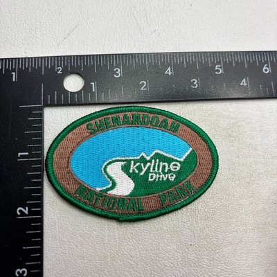 Oval SKYLINE DRIVE SHENANDOA NATIONAL PARK Travel & Tourism Virginia Patch 63N5