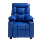 Uimoso Kids Reclining Chair PU Leather Toddler Recliner with Cup Holder & Pocket