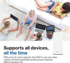 White - Linksys MX4200 Mesh WiFi Router