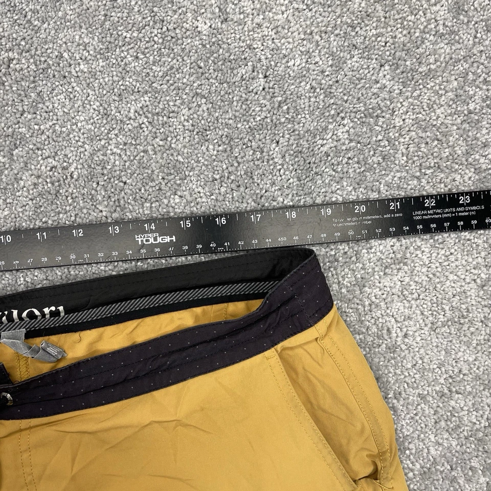 Vuori Bahia Shorts Mens 36 Yellow Boardshorts Swim Trunks 6" Inseam - Image 4 of 4