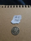 1945 Mercury Dime 90 Percent Silver