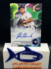 2023 Bowman's Best Autograph Josh Kasevich Blue Jays Prospect On Card Auto
