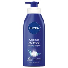 NIVEA Original Moisture Body Lotion with Vitamin E, Body Lotion for Dry Skin, 16
